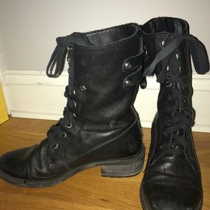 Sam Edelman combat boots